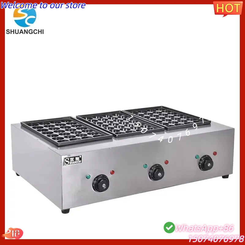 Mesin Takoyaki Jepang Komersia - Takoyaki Grill Plate ulasan dan harga